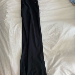 low waisted flare leggings